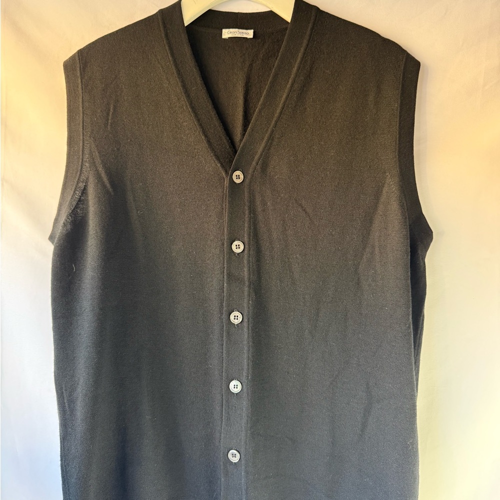 Gran Sasso Elegant Black Knitwear